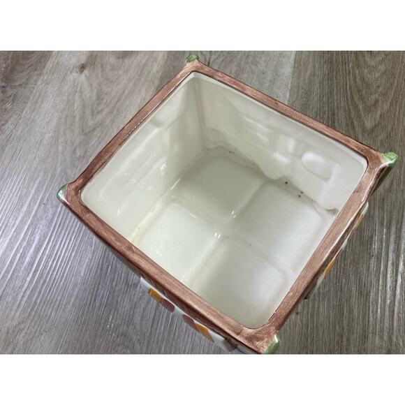 Vintage‎ General Store Ceramic Cookie Jar Stamped CKPO Spring Holiday - Picture 10 of 14